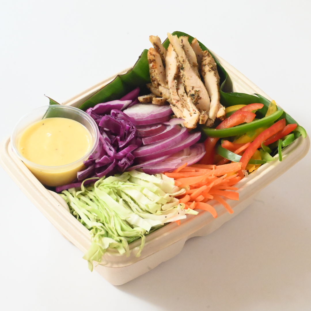 Chicken Coleslaw Salad