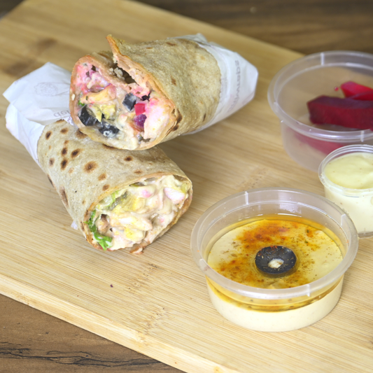 Chicken Arabic Whole Wheat Wrap