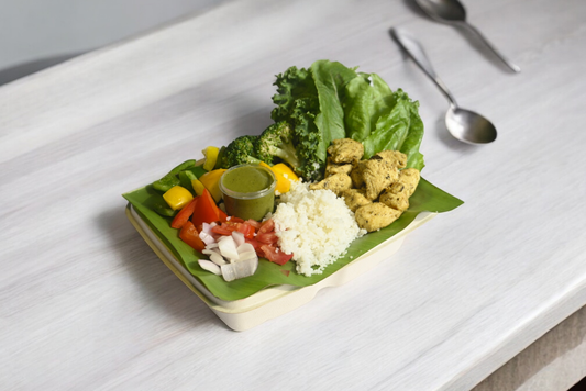 Chicken Millet Honey Chilli Salad